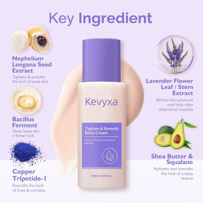 🎁Limited-time offer: Buy two, get one free✨ Kevyxa Tighten & Smooth Belly Firming Cream